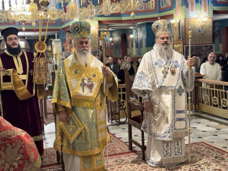 Χειροτονίες τριών Διακόνων και ονομαστήρια Μητροπολίτου πρ. Καλαβρύτων και Αιγιαλείας Αμβροσίου