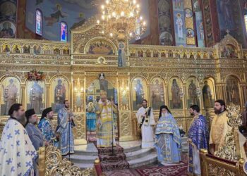 Πανδήμως εορτάστηκε στον μεγαλοπρεπή Ναό του Αγίου Νικολάου Λαρίσης η μνήμη του μεγάλου Ιεράρχου