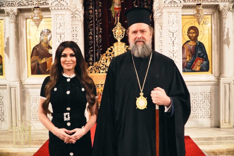 Η Πρέσβης των Η.Π.Α. Κίμπερλι Γκιλφόιλ, στην Ιερά Μητρόπολη Θεσσαλονίκης