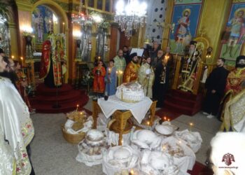 Ο εορτασμός της Αγίας Βαρβάρας στην Καλογωνιά