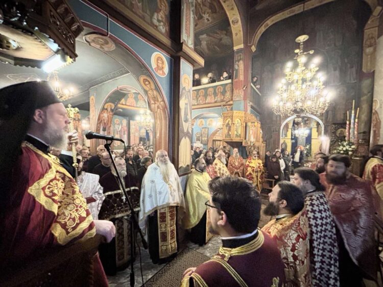 Πανηγυρικός Εσπερινός Αγίου Ιερομάρτυρος Ελευθερίου στη Ν. Ιωνία