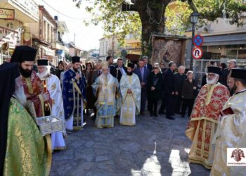 Ο Μυστράς τίμησε με εκκλησιαστική μεγαλοπρέπεια τον Πολιούχο του Άγιο Σπυρίδωνα