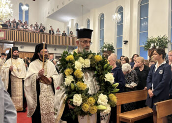 Λαμπρός Πανηγυρικός Εσπερινός στον Ι. Ναό του Αγίου Σπυρίδωνος στο Σύδνεϋ