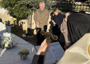Ἐπιμνημόσυνη δέηση στὸν Μακαριστὸ Μητροπολίτη Καστορίας Σεραφείμ
