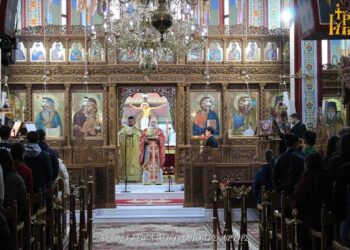 Εκκλησιασμός μαθητών στον Ναό Αγίου Μαξίμου του Γραικού Άρτης