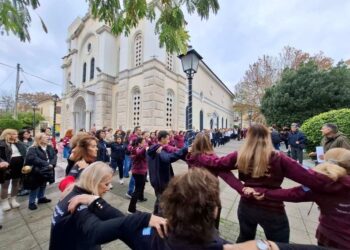 «Ο χορός της αγάπης» στον Μητροπολιτικό Ι. Ναό Αγ. Δημητρίου Χαλκίδος.