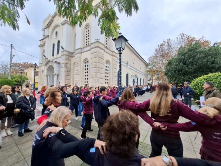 «Ο χορός της αγάπης» στον Μητροπολιτικό Ι. Ναό Αγ. Δημητρίου Χαλκίδος.
