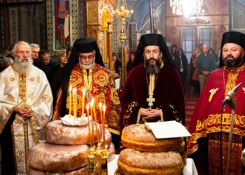 Ο Εσπερινός του Αγίου Χρυσοστόμου του εν Αφρική στην γενέτειρα του Μεσσηνία