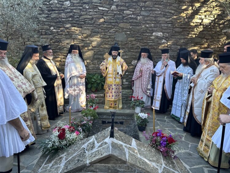 Πρώτη Ἀρχιερατικὴ Ἐπίσκεψη τοῦ Μητρ. Ἀλεξίου  στὴν Ἱερὰ Μονὴ Μολυβδοσκεπάστου