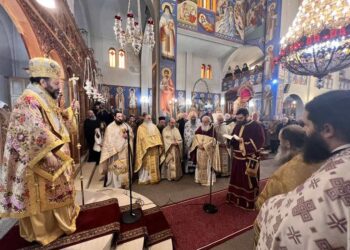 Ἱστορικὴ στιγμὴ γιὰ τὴν Κόνιτσα: Ἡ πρώτη χειροτονία τοῦ Σεβ. Ἀλεξίου ὡς Μητροπολίτου Δρυϊνουπόλεως, Πωγωνιανῆς καὶ Κονίτσης