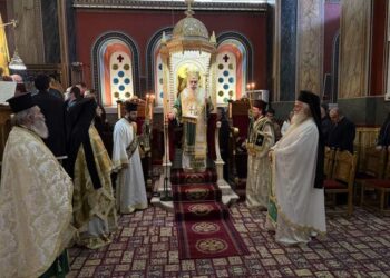 Ο εορτασμός του Οσίου Πορφυρίου του Καυσοκαλυβίτου στην Ι. Μ. Μαντινείας και Κυνουρίας