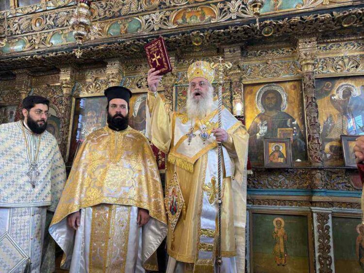 Εορτή του Αγίου Σπυρίδωνος και Χειροτονία Πρεσβυτέρου στο Λεωνίδιο