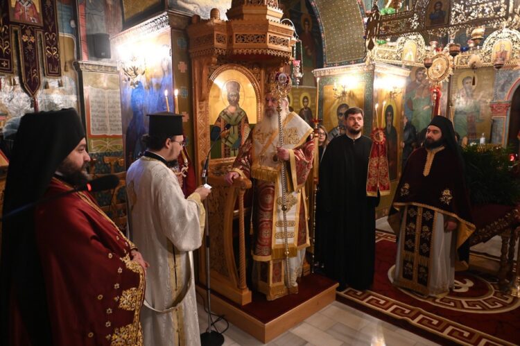 Ο Mητροπολίτης Μαντινείας και Κυνουρίας στην ιστορική Ιερά Μονή Καλτεζών