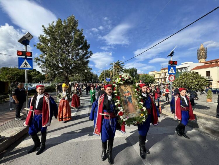 Λαμπρός εορτασμός στο Ρέθυμνο της Πολιούχου του Αγίας Βαρβάρας