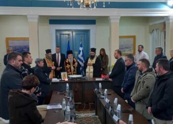 Ευλόγηση Βασιλόπιτας Δημοτικού Συμβουλίου Σπάρτης