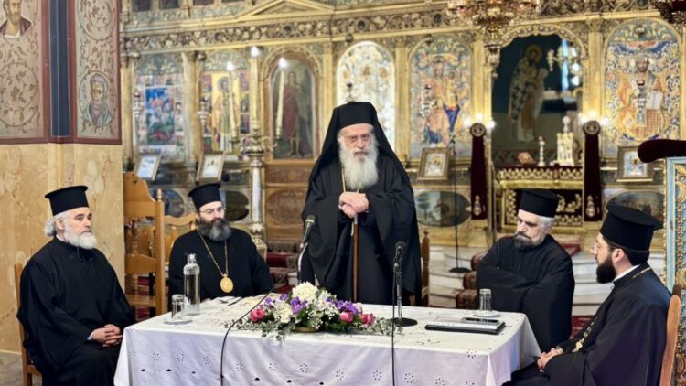 Ιερατική Σύναξη στην Ιερά Μητρόπολη Μαντινείας και Κυνουρίας