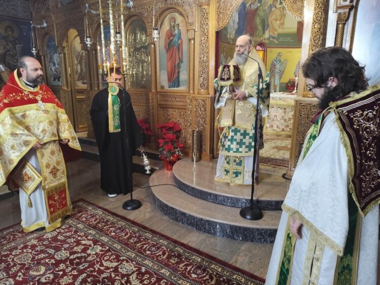 Ο εορτασμός  των Τριών Ιεραρχών στον Ι.Ν. Κοιμήσεως της Θεοτόκου Φαρσάλων