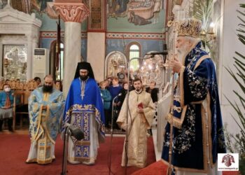 Χειροθεσίες Πνευματικών κατά τον εορτασμό του Αγίου Ιωάννη του Προδρόμου στον Ι.Ν. Οσίου Νίκωνος