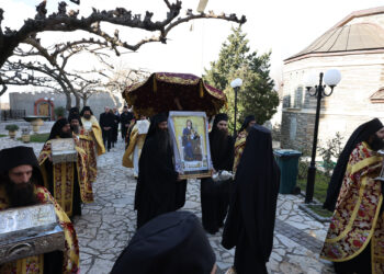 Ανάμνηση θαύματος της Παναγίας της Τρικορφιώτισσας και η εορτή του Αγίου Χριστοφόρου του Παπουλάκου