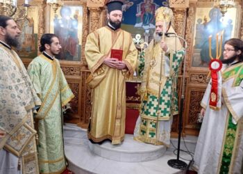 Χειροτονία νέου διακόνου στην Ι. Μητρόπολη Θεσσαλιώτιδος και Φαναριοφερσάλων