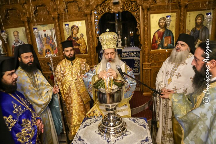 Παραμονή Θεοφανείων στην Μαλεσίνα