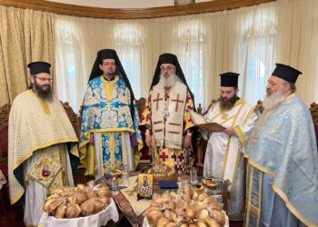 Κυριακή μετά τα Φώτα στην Ι. Μ. Αγ. Ιωάννου Θεολόγου Αετοχωρίου