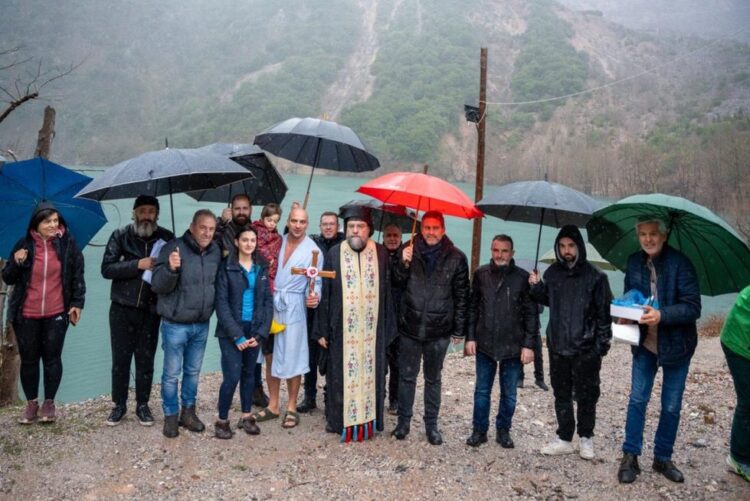 H Εορτή των Θεοφανείων στην Ιερά Μονή Παναγίας Σπηλιάς των Αγράφων