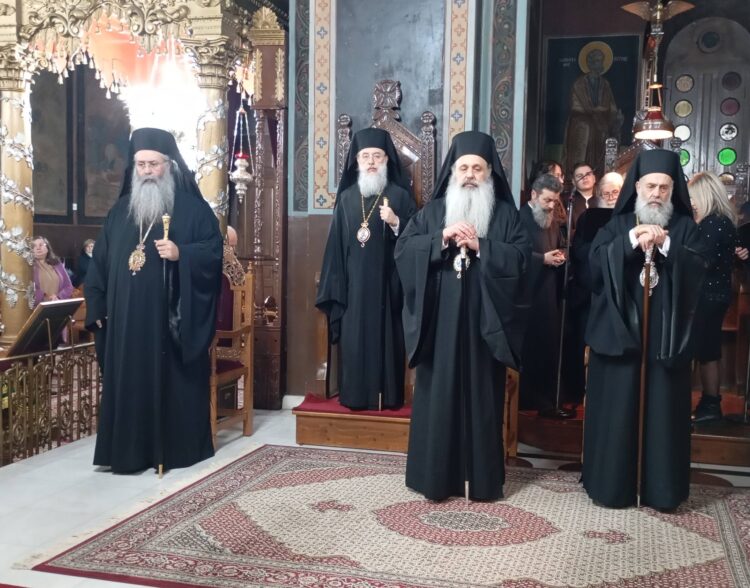 Εσπερινός ονομαστηρίων Μητροπολίτου Θεσσαλιώτιδος και Φαναριοφερσάλων Τιμοθέου