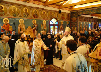 Κυριακή (ΜΕΤΑ ΤΑ ΦΩΤΑ)  στο  Παρεκκλήσιο του Αγίου Παντελεήμονος του Γ.Ν.Θ. «Ιπποκράτειο»