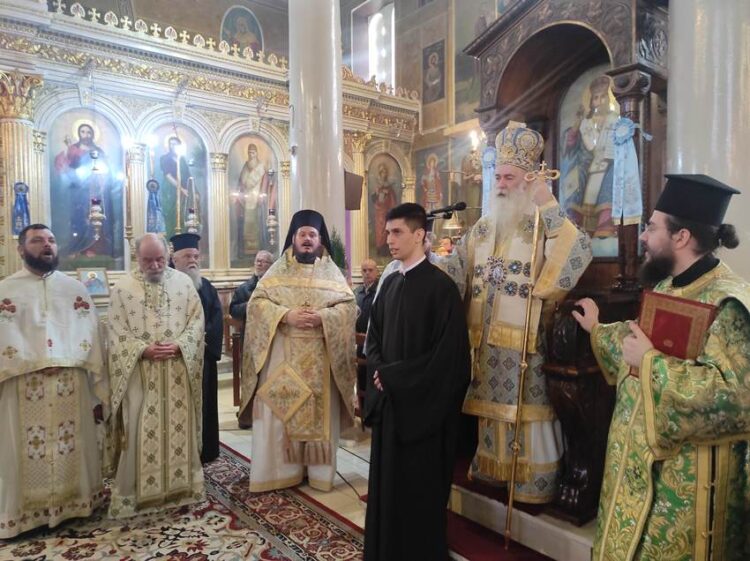 Ο Μητροπολίτης Κορίνθου στην πανήγυρη της Σύναξης του Τιμίου Προδρόμου στο Δερβένι