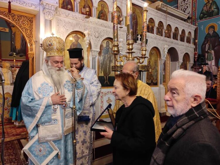 Η Κυριακή των ευεργετών στον Ι. Ναό Ευαγγελισμού της Θεοτόκου Αγίων Θεοδώρων