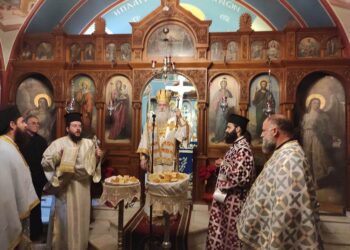 ΜΕ Ι. ΑΓΡΥΠΝΙΑ ΕΟΡΤΑΣΤΙΚΕ Η ΣΥΝΑΞΗ ΤΗΣ ΠΑΝΑΓΙΑΣ ΠΑΡΑΜΥΘΙΑΣ ΣΤΗΝ ΚΟΡΙΝΘΟ