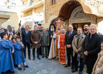 Επίσκεψη του Μητροπολίτου Ανθίμου στον Αγιασμό των Αρμενίων Αλεξανδρούπολης
