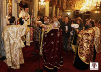 Αρχιερατικός Εσπερινός για τους Τρεις Ιεράρχες στον Ι.Ν Οσίου Νίκωνος Σπάρτης – Τρισάγιο για τα θύματα των δύο δυστυχημάτων