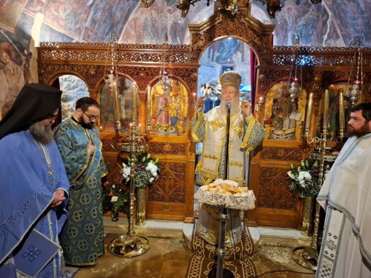 Tα ονομαστήρια της Καθηγουμένης της Ιεράς Μονής Αγίου Νικολάου Άνω Βάθειας Μακαρίας Μοναχής