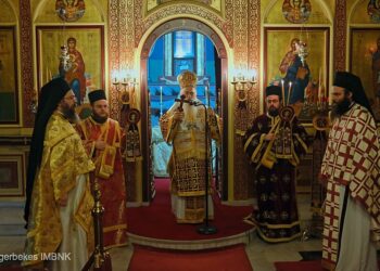 Η εορτή του Αγίου Αθανασίου στην Ιερά Μονή του στη Σφήνιτσα Ημαθίας