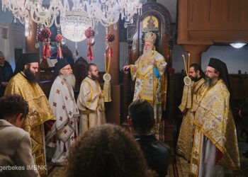 Κυριακή προ των Φώτων στον Ιερό Ναό Αγίου Σπυρίδωνος Βεροίας