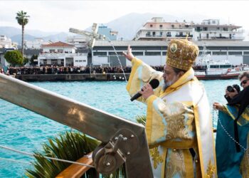 Λαμπρός ο εορτασμός των Θεοφανείων στην Καλαμάτα