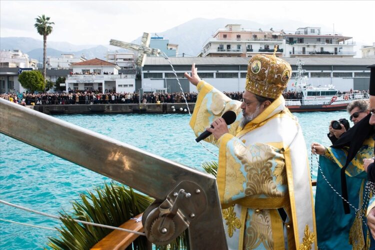 Λαμπρός ο εορτασμός των Θεοφανείων στην Καλαμάτα