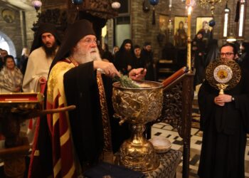 Θεοφάνεια στην Ιερά Μονή Τρικόρφου