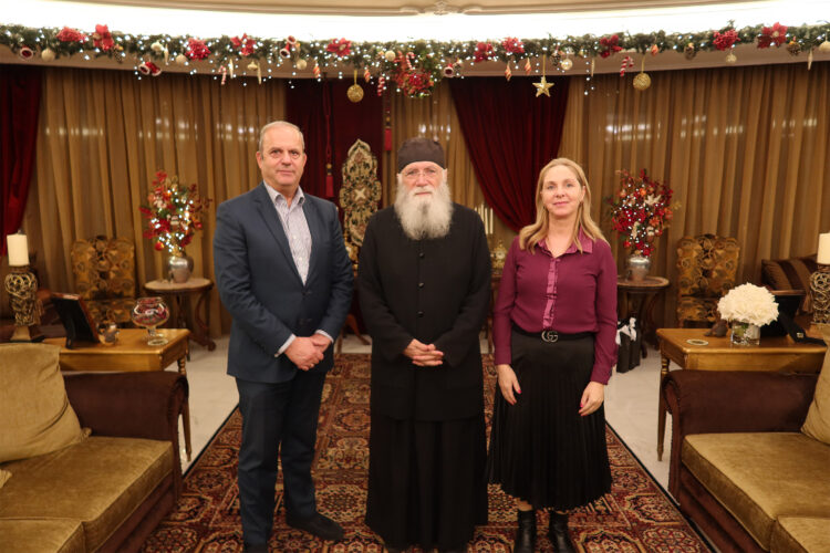 Στο Μοναστήρι του Τρικόρφου ο Κοσμήτωρ της Θεολογικής Σχολής του ΕΚΠΑ κ. Εμμανουήλ Καραγεωργούδης