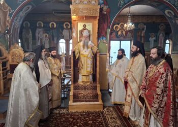 ΑΡΧΙΕΡΑΤΙΚΗ ΘΕΙΑ ΛΕΙΤΟΥΡΓΙΑ ΣΤΗΝ ΠΑΝΗΓΥΡΗ ΤΗΣ ΦΙΛΩΤΕΙΑΣ