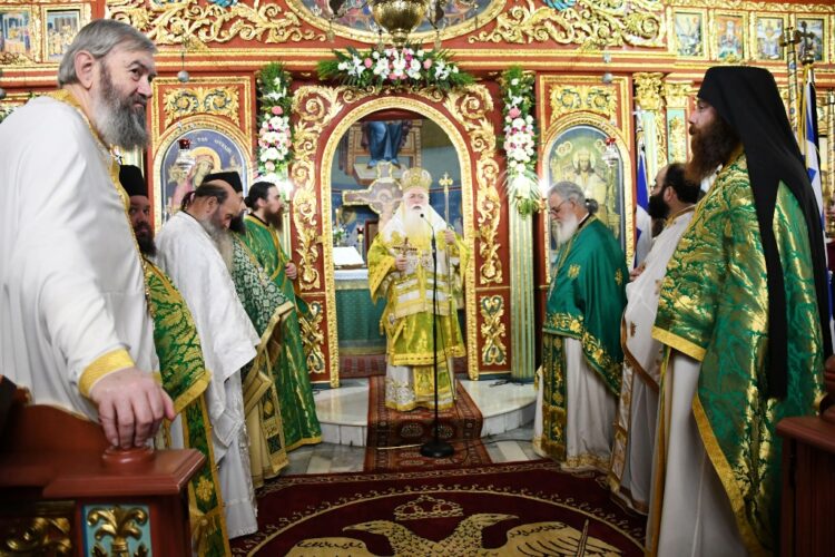 Λαμπρή η πανήγυρις των Αγίων Αντωνίων στην Αγιά