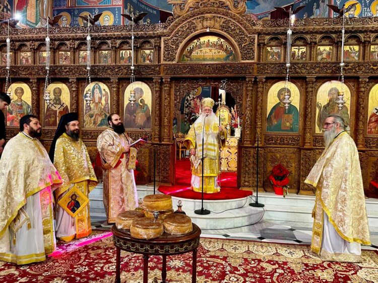 Την μνήμη των Αγίων Τριών Ιεραρχών τίμησε η Ιερά Μητρόπολη Δημητριάδος