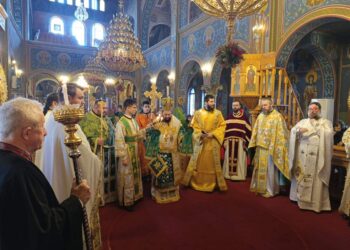 Η μνήμη του Οσίου Σεραφείμ του Σαρώφ, εορτάστηκε στην Αγία Μαρίνα Ηλιουπόλεως