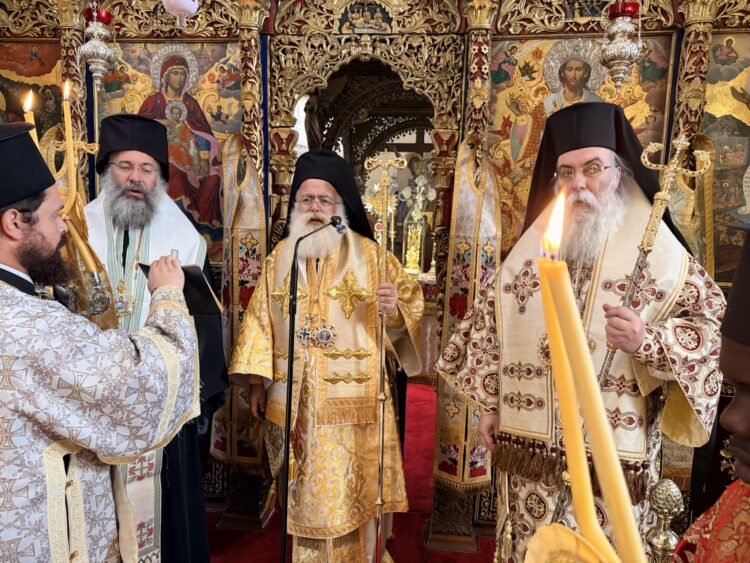 9/μηνο μνημόσυνο αοίδιμου Μητροπολίτου Κυδωνίας και Αποκορωνου κυρού Δαμασκηνού