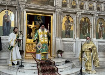 Το ετήσιο μνημόσυνο του μακαριστού Αρχιεπισκόπου Αλβανίας κυρού Αναστασίου στον Άγιο Αχίλλιο Λαρίσης