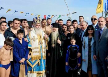Λαμπρός εορτασμός των Αγίων Θεοφανείων στην Ιερά Μητρόπολη Καλαβρύτων και Αιγιαλείας