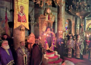 Ο Εσπερινός της Συγχωρήσεως στη Σάμο