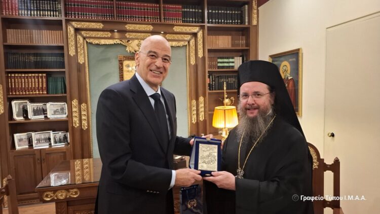 Επίσκεψη του Υπουργού Άμυνας στην Ι. Μ. Αιτωλοακαρνανίας